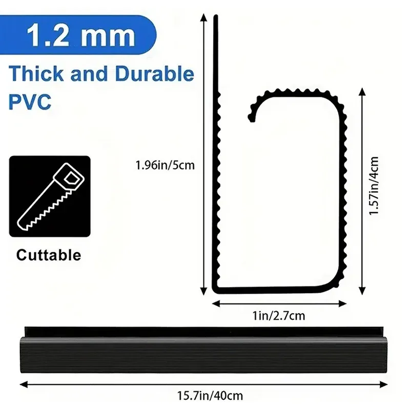PVC Desk Cable Organizer Tray 5