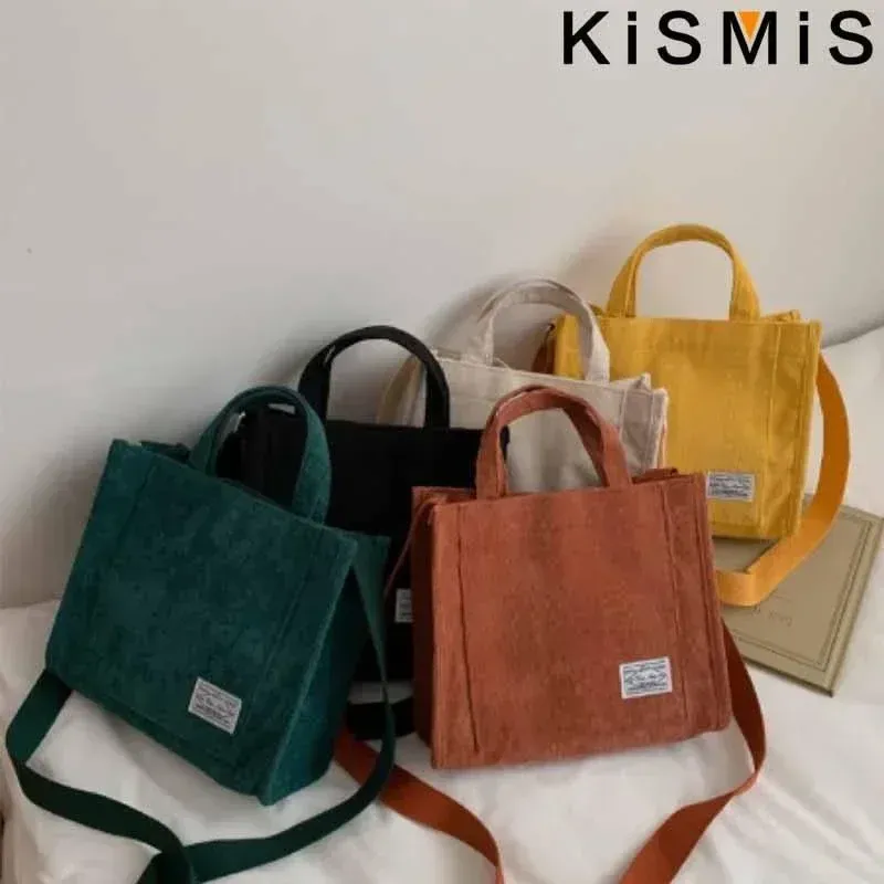 Corduroy Crossbody Shoulder Bag 5