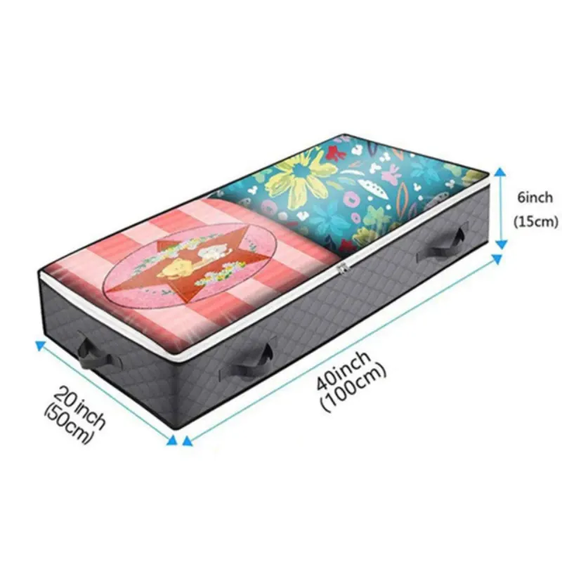 Under Bed Quilt Storage Organizer Bag 6