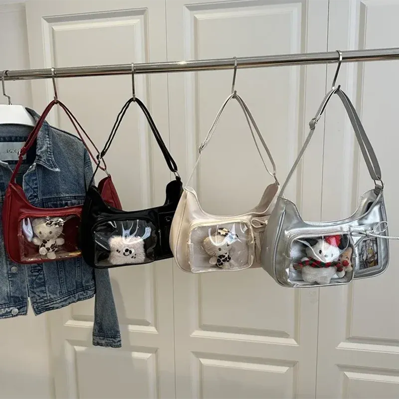 Y2K Harajuku Transparent Ita Bag 3
