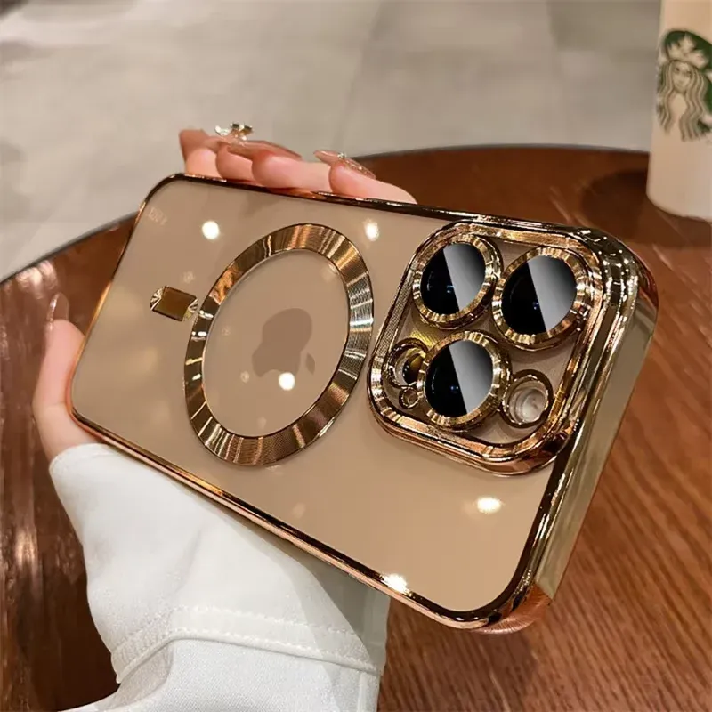 Desert Gold iPhone Case - Clear Magnetic 1