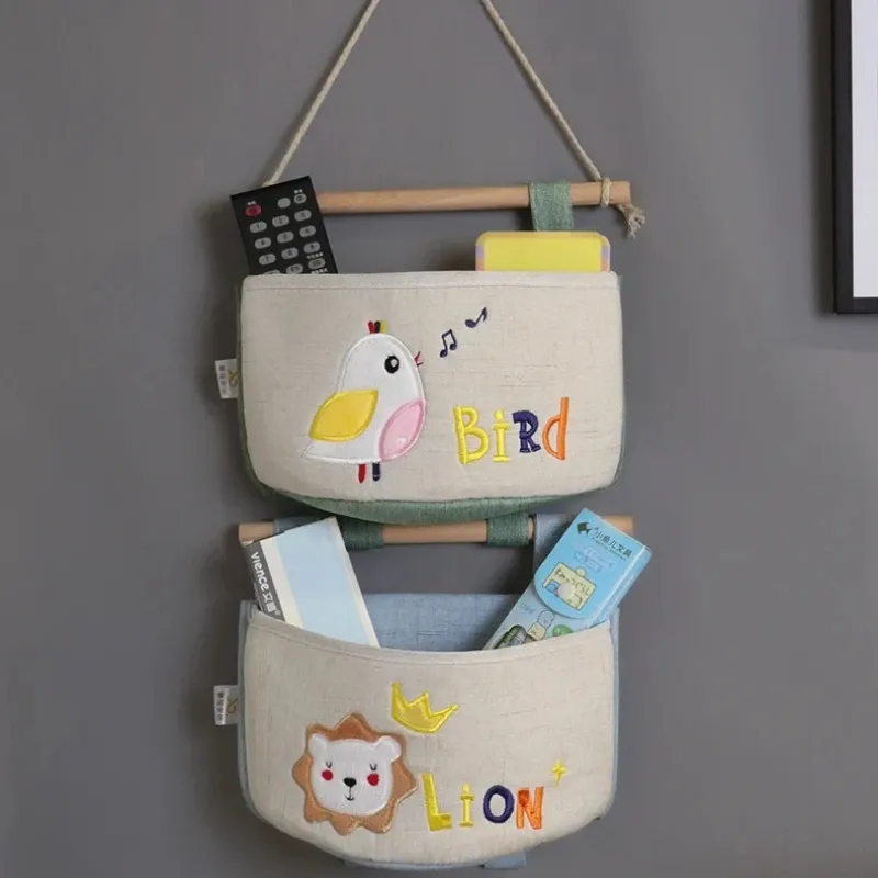 Fabric Over-Door Organizer - Storage Bag with Toilet Paper Shelf, Wall Clips & Multi-Pocket for Bathroom Essentials 6