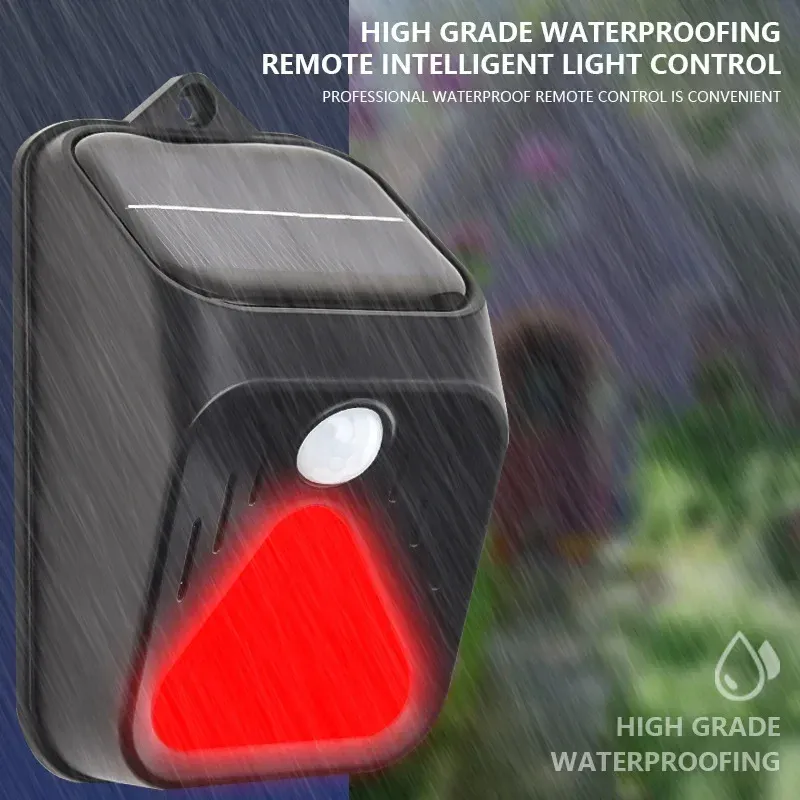 Solar Motion Sensor Alarm Light 2