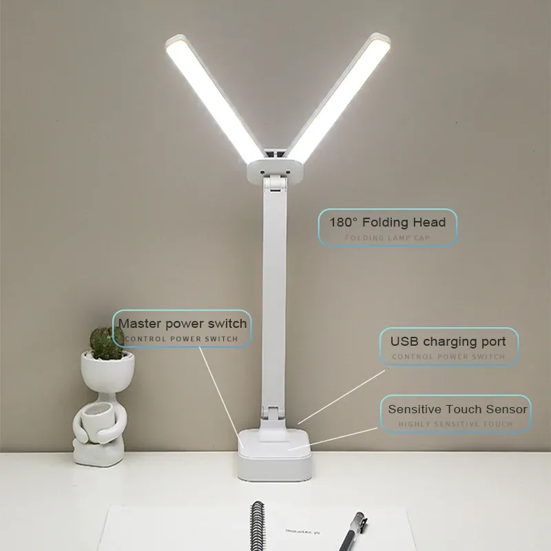 USB Rechargeable LED Desk Lamp 4