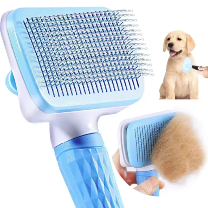 Pet Hair Removal Needle Comb Brush 3