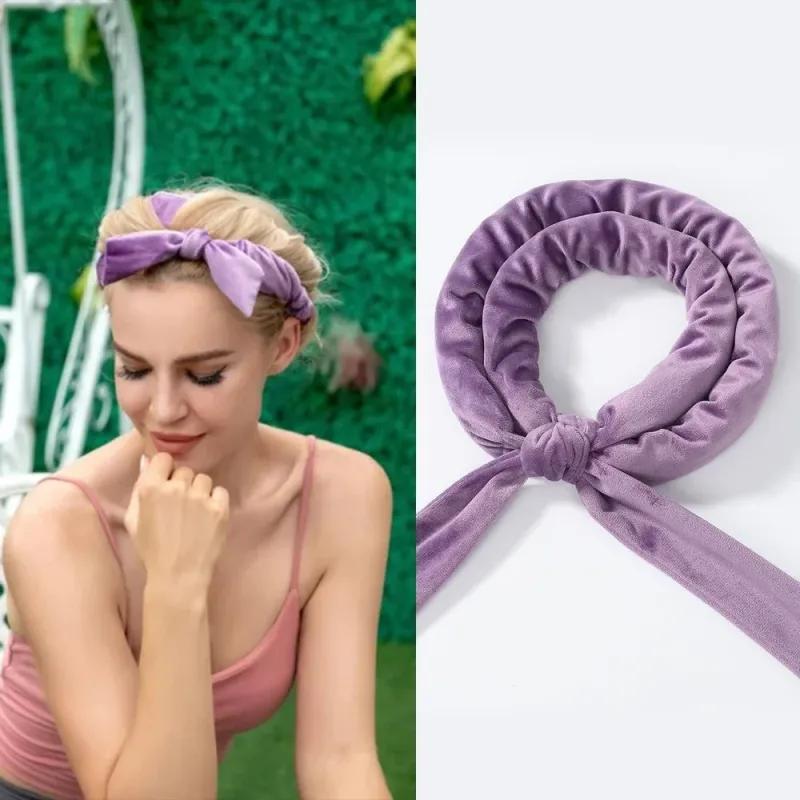 Heatless Curling Rod Headband 1