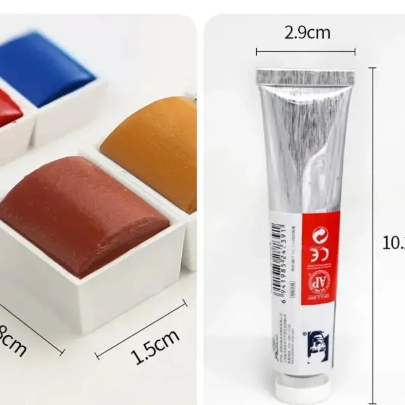 Picasso Watercolor Pigment Blocks 3