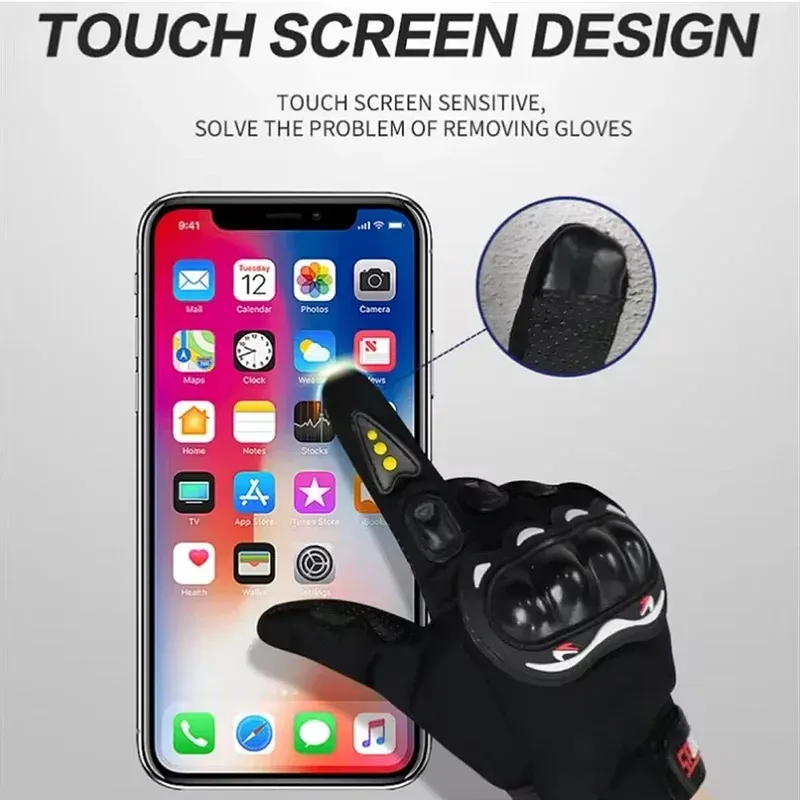 Motorcycle Full Finger Racing Gloves 3