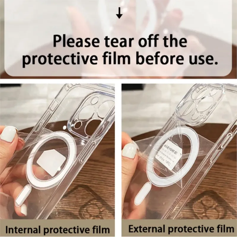 Magnetic Clear iPhone Case (MagSafe) 6