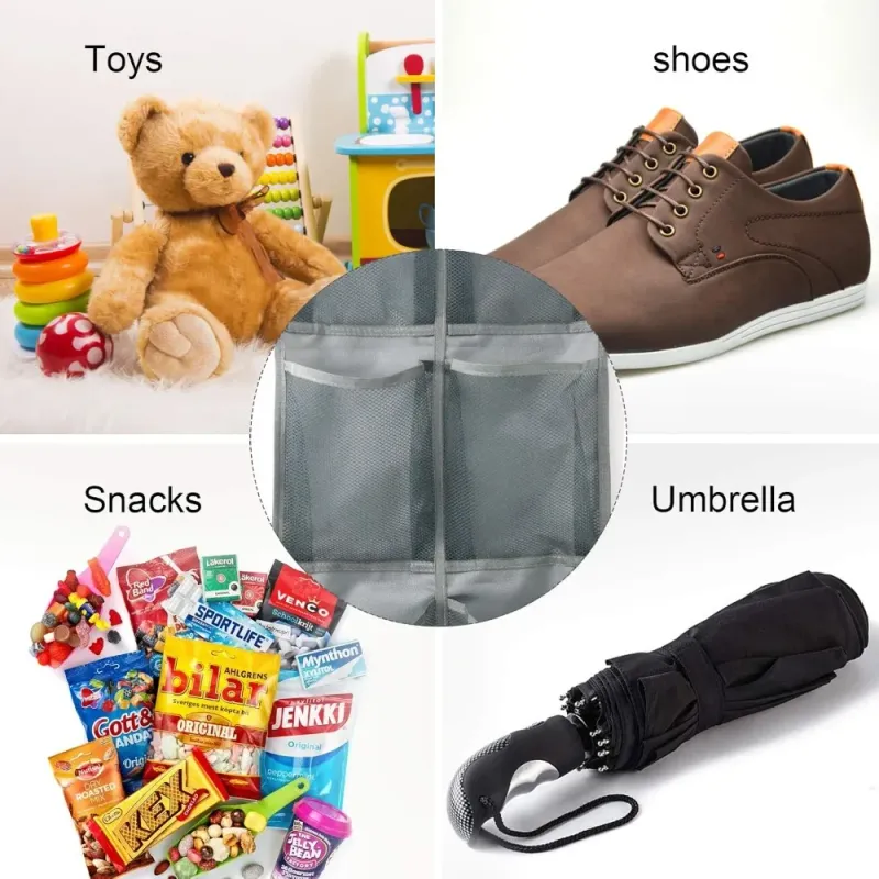 2-Pack Wall Mount Shoe Organizer 3