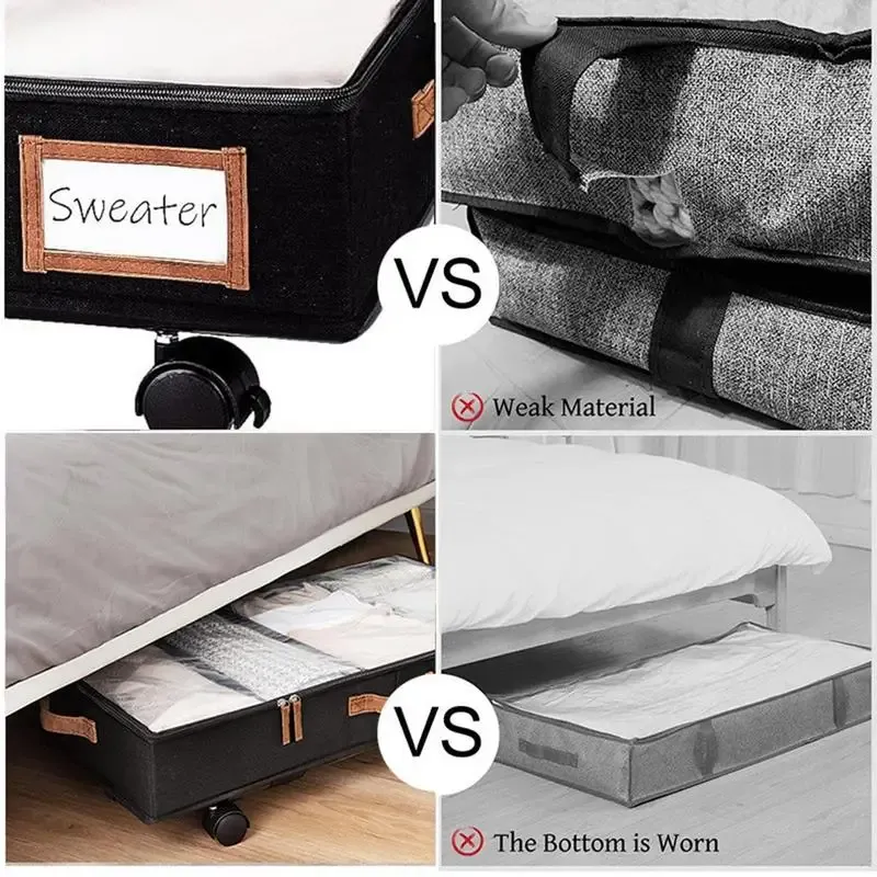 Wheeled Under Bed Storage Box 5