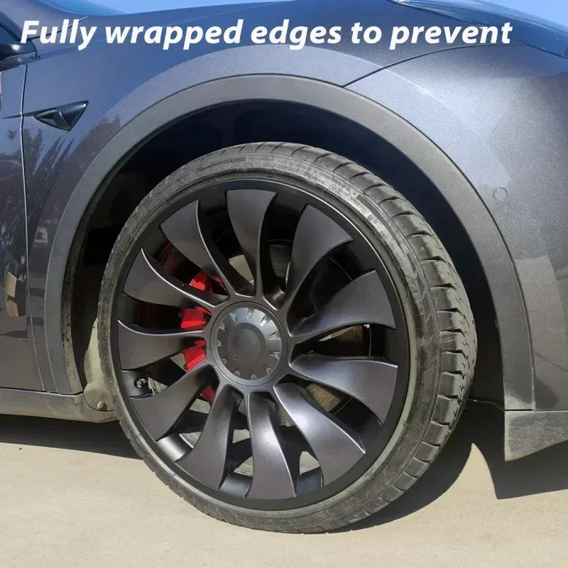 Tesla Model Y 21" Wheel Hub Protectors 6