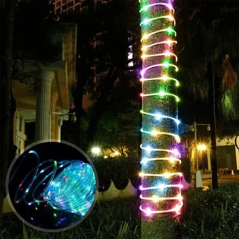 Solar Christmas Fairy Lights - 8 Modes 6