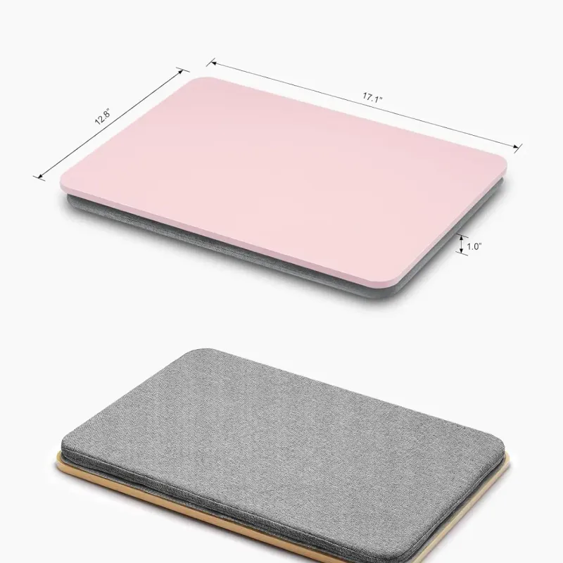 Pink Lap Desk with Pillow Cushion 6