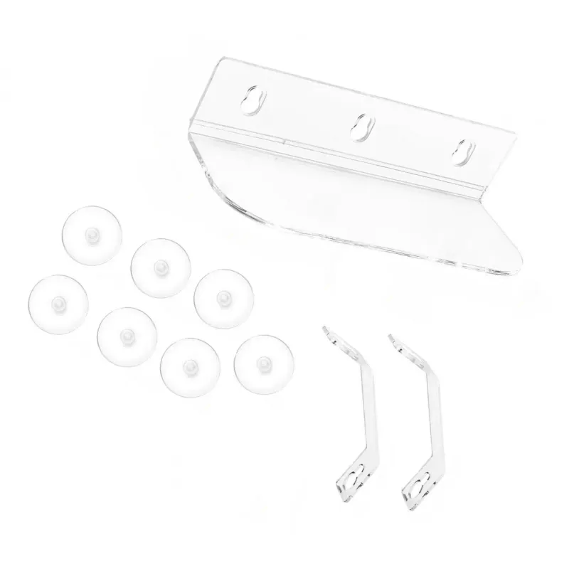 Acrylic Suction Cup Plant Shelf 3