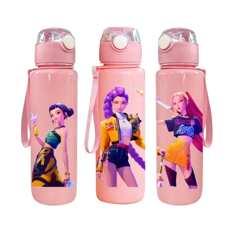 3D Textured Large Capacity Sports Water Bottle 2
