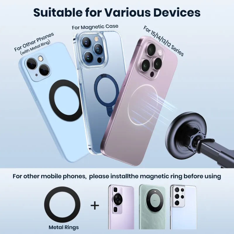 TOPK Universal Magnetic Car Phone Holder 4