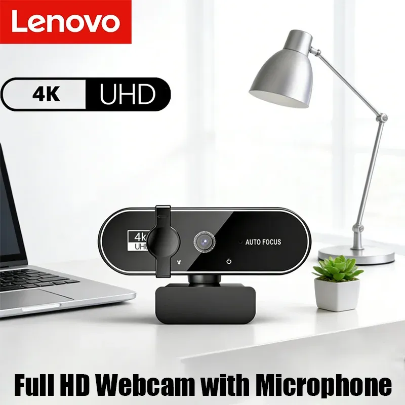 Lenovo 4K Webcam with Microphone 1