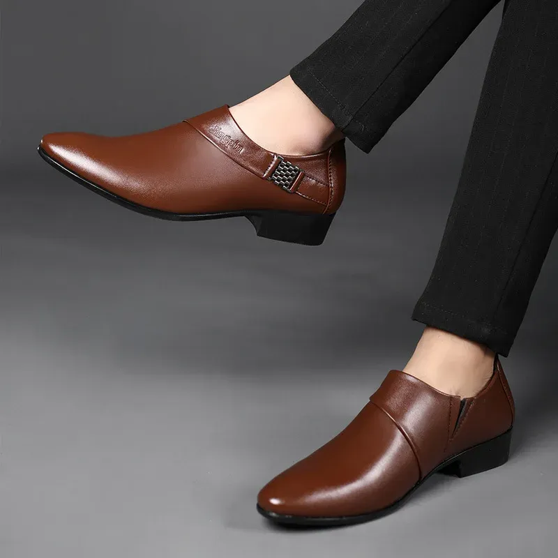 PU Leather Formal Dress Shoes 4