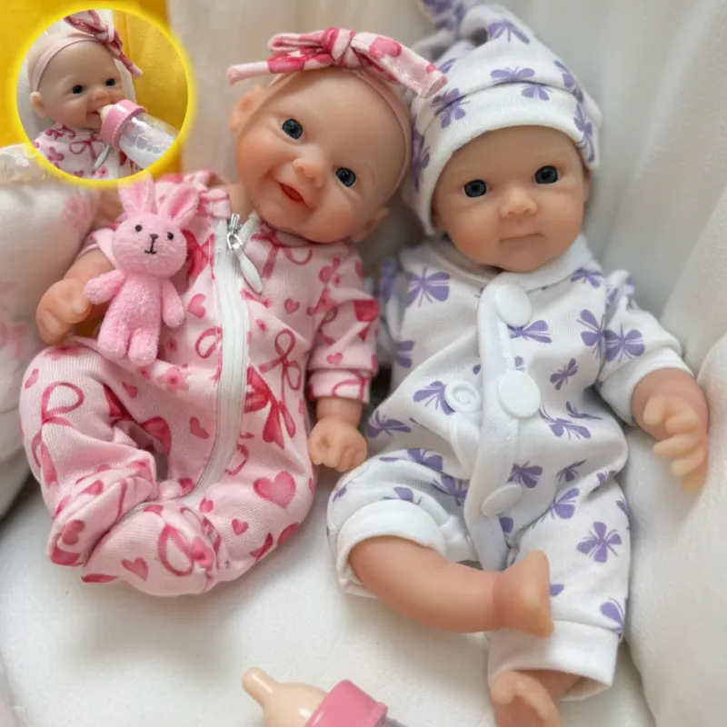 Mini Silicone Reborn Baby Doll 1
