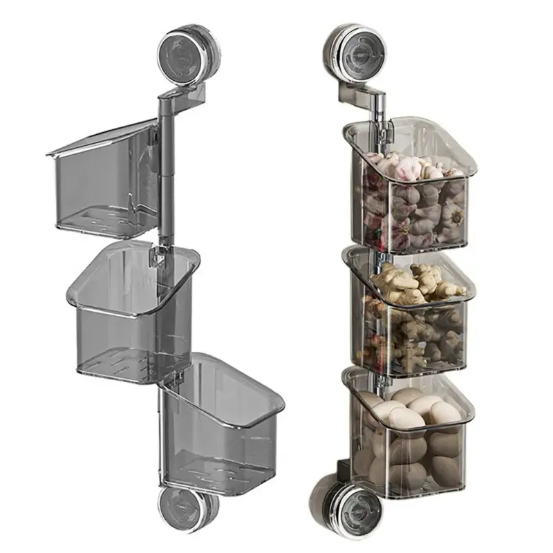 Rotating Suction Cup Storage Shelf 1