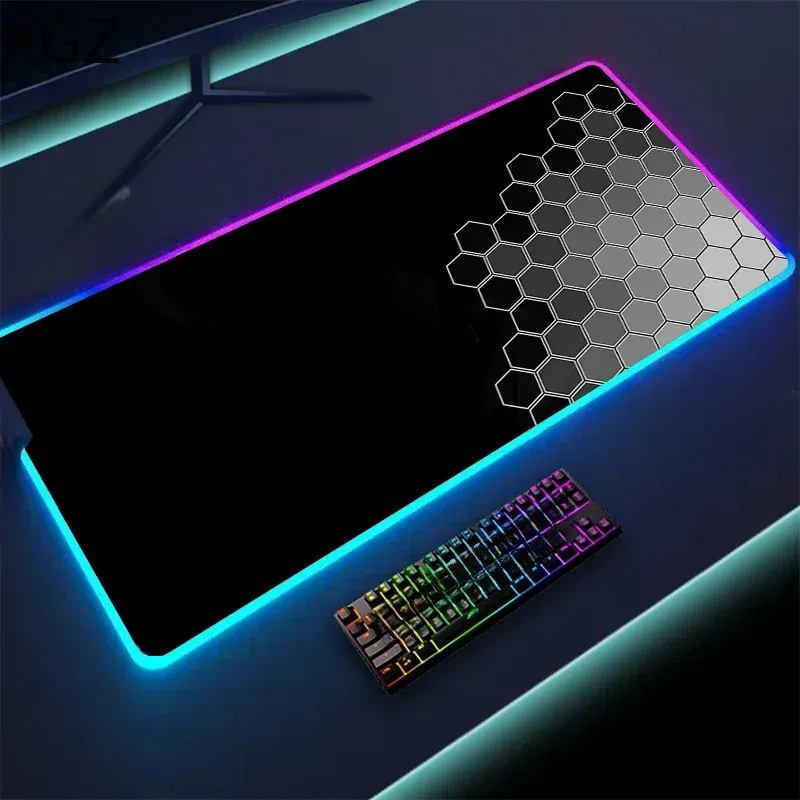 XXL RGB Gaming Mouse Pad - 12 LED Lights 5
