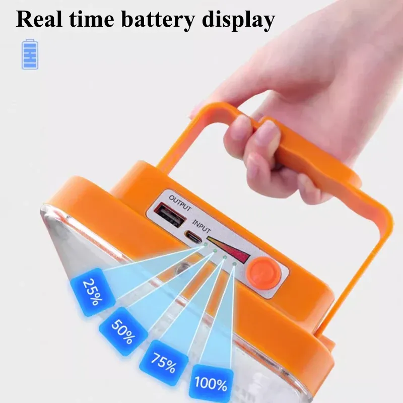 Solar LED Camping Lantern & Power Bank 3
