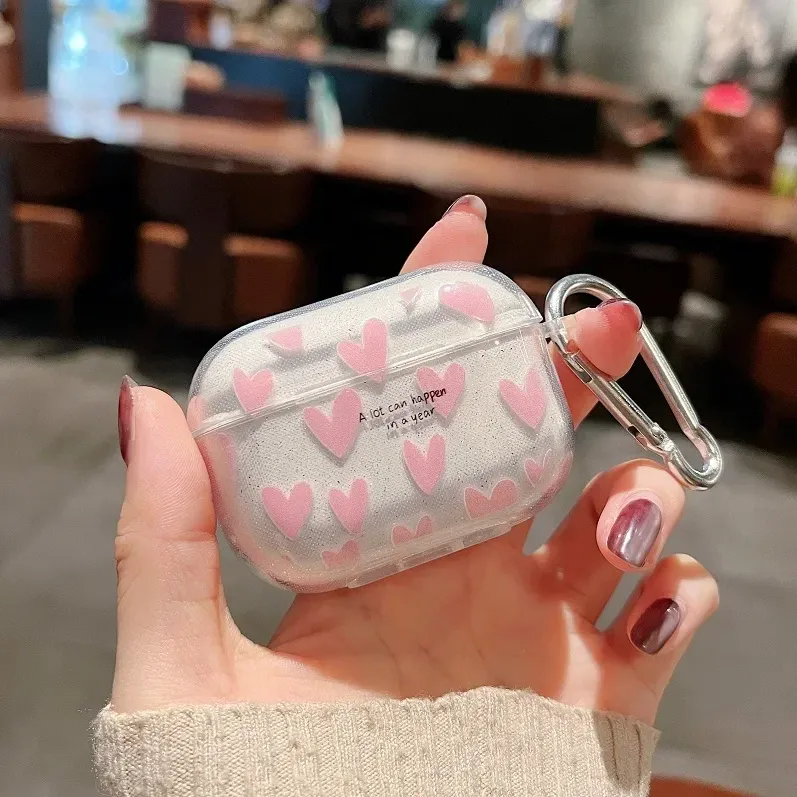 Glitter Silicone AirPods Case Cover 4