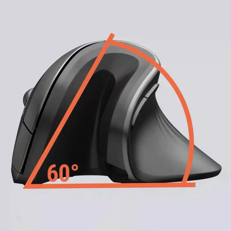 Warvank U2 Vertical Wireless Mouse 4