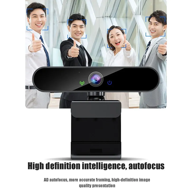 4K Autofocus USB Webcam with Mic 4