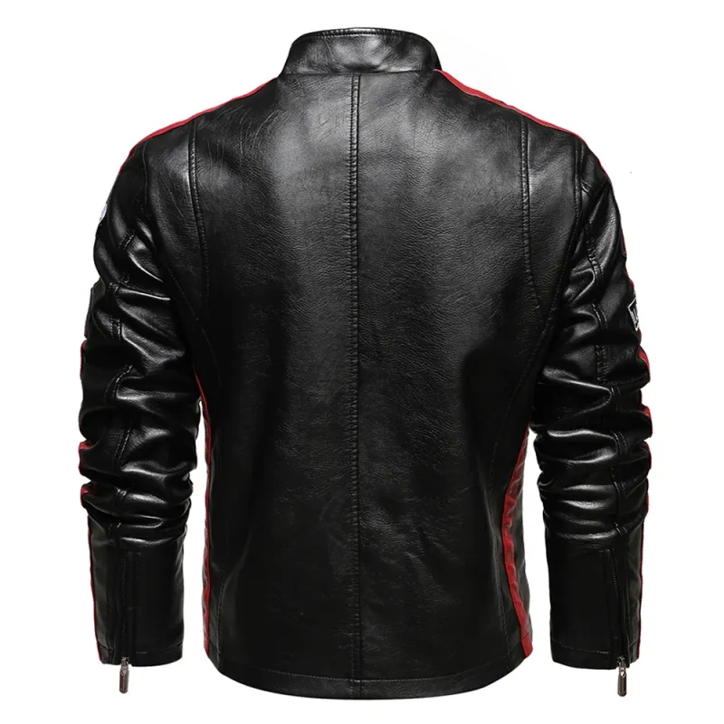 Vintage Motorcycle Biker Jacket 2