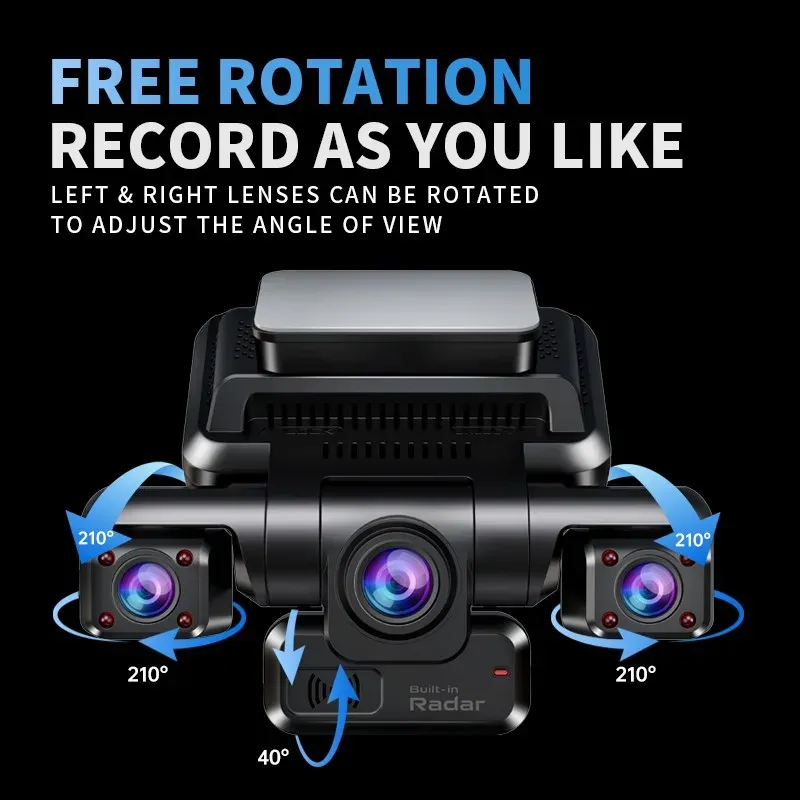 TiESFONG i7pro-WB 4K Dash Cam 6