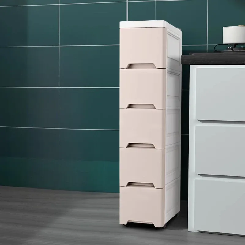 3-Tier Slim Rolling Storage Rack 3