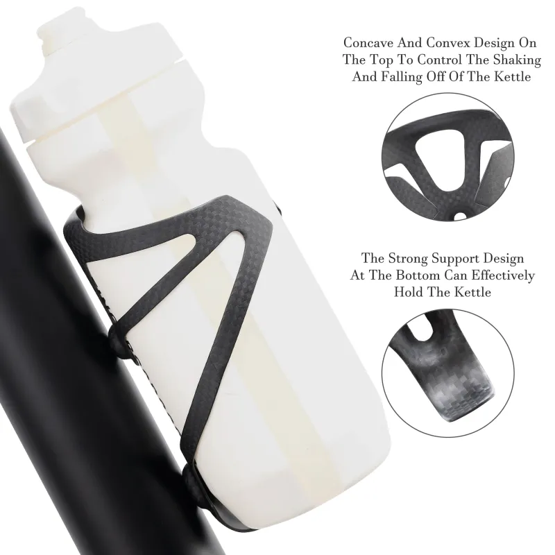 3K Carbon Fiber Bike Bottle Cage 3