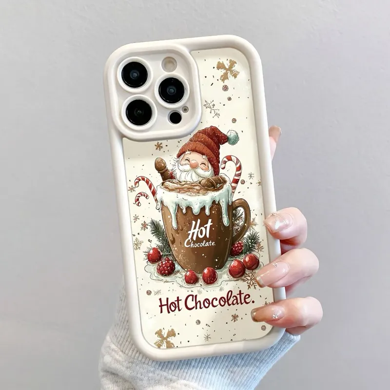 Cute Cozy Christmas Cocoa Elf iPhone Case 3