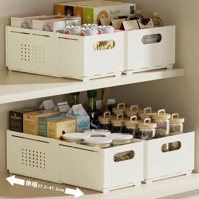 Retractable Storage Basket Organizer 3