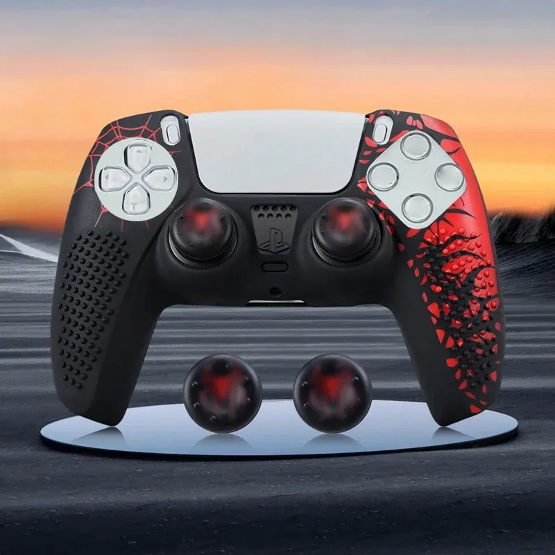 PS5 Controller Silicone Case with Thumb Grips 3