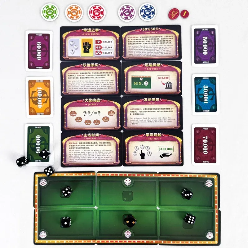 Las Vegas Royale Strategy Board Game 6