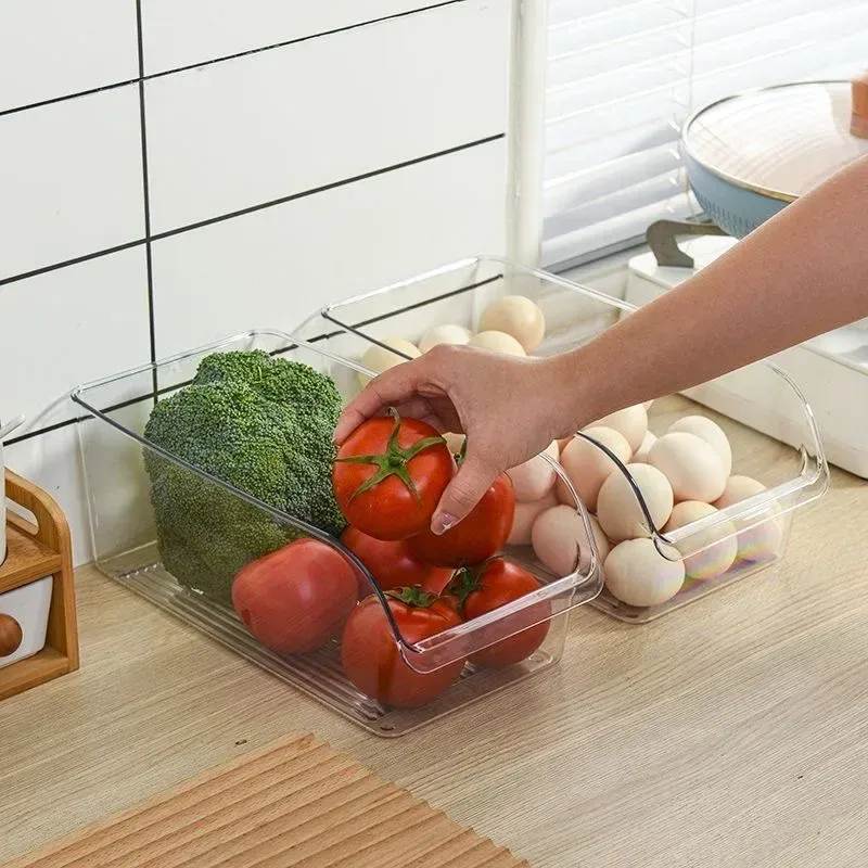 Clear Fridge Organizer Boxes 4