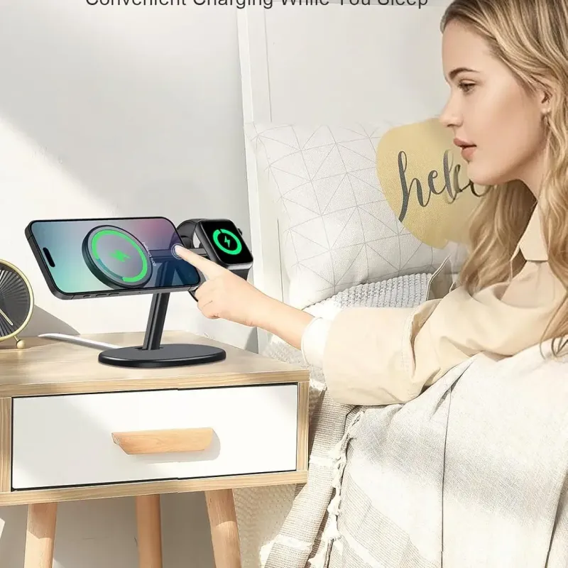 EWA 2-in-1 MagSafe Charging Dock 4