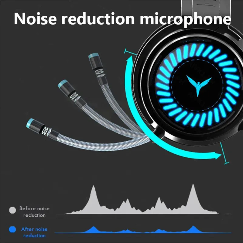 G60 7.1 Gaming Headset with LED 4