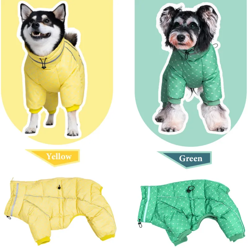 Winter Dog Coat Snowsuit Waterproof Jacket 5