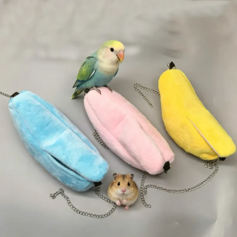 Banana Shape Hamster Hammock Nest 1