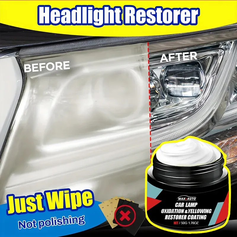 Headlight Restoration & Polishing Kit 6