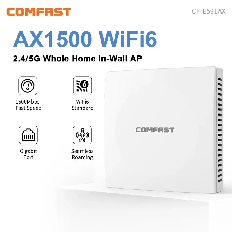COMFAST In-Wall WiFi 6 Access Point 3