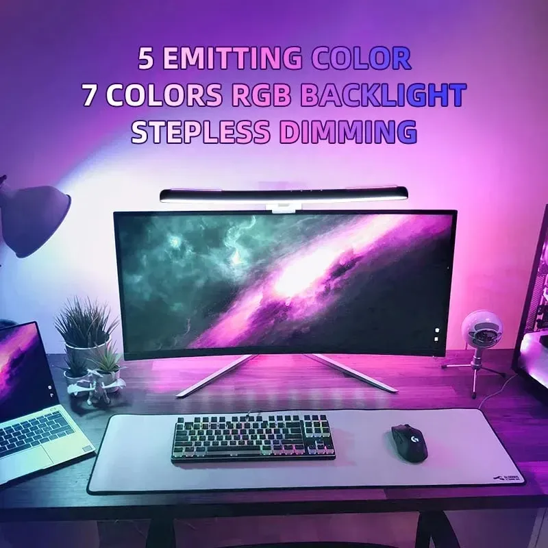 Curved RGB LED Monitor Light Bar 2