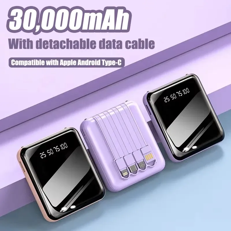 30000mAh Mini Power Bank with LED Display 1