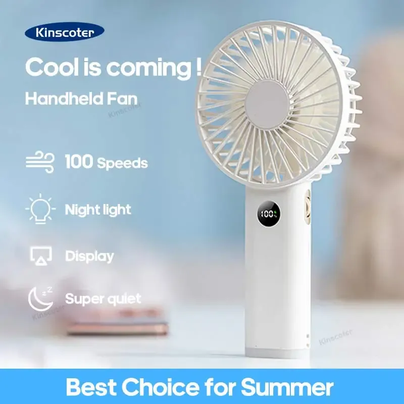 Portable USB Mini Handheld Fan with Nightlight 1
