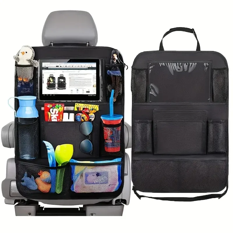 Car Back Seat Organizer with Mesh Pockets 5