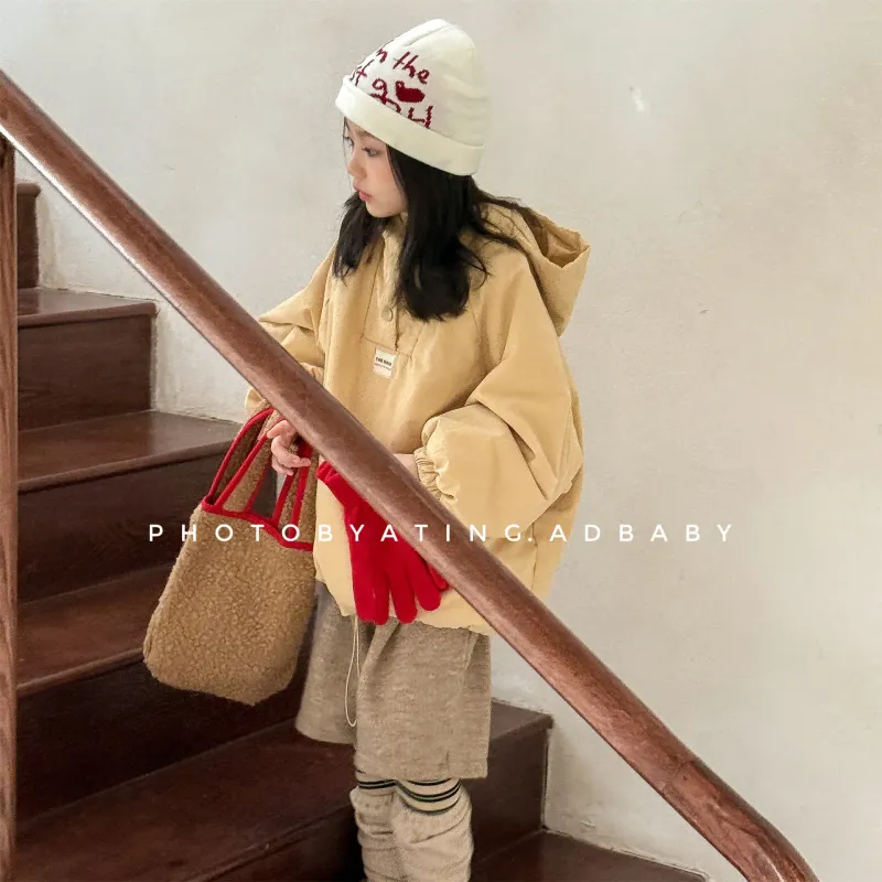 Kids Striped Winter Padded Coat 3